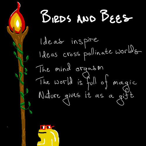 Birds and Bees (Tanka 22)