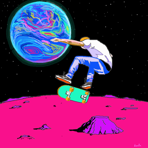 Space Kickflip