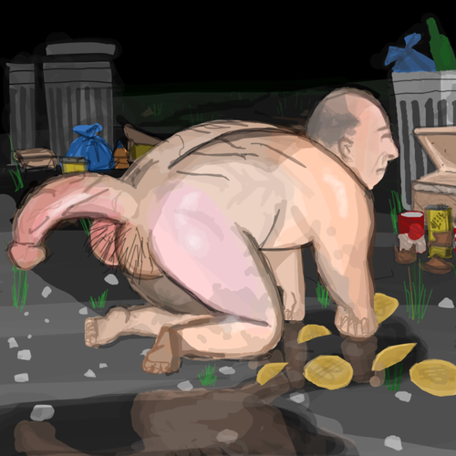 Beeple's IRL Cryptodickbutt
