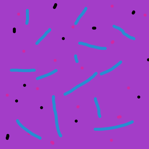 Sprinkles in the air