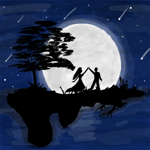 Dancing in the moonlight